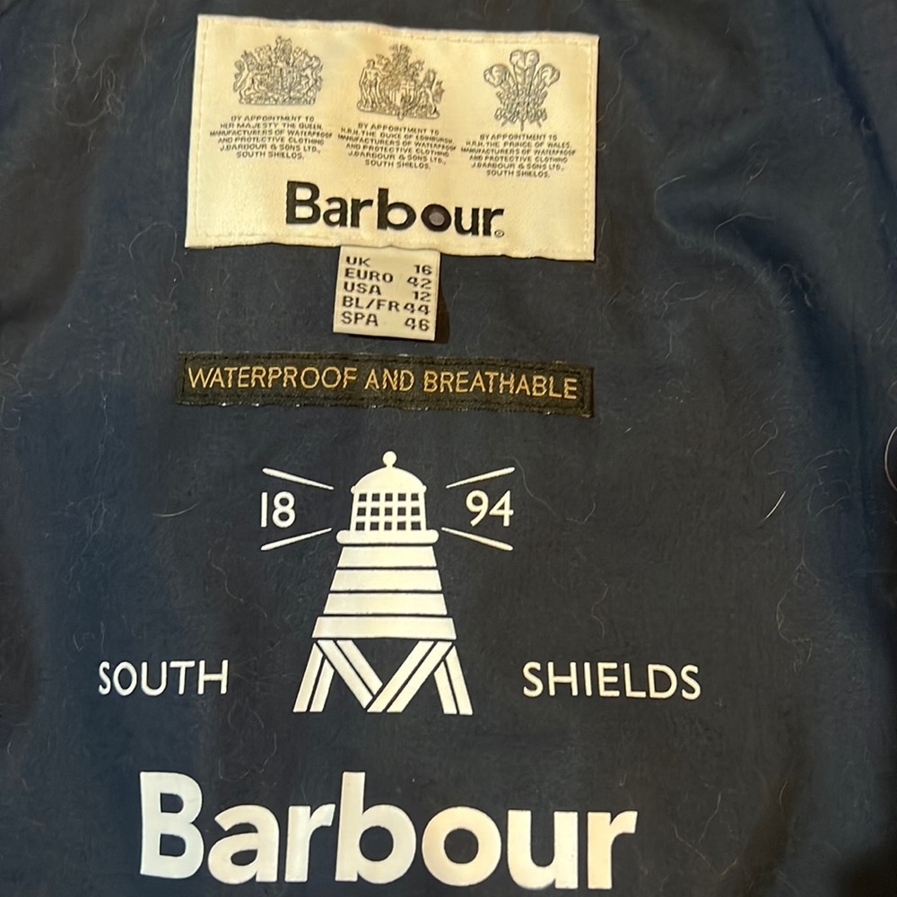 Barbour Rain Jacket Gem
